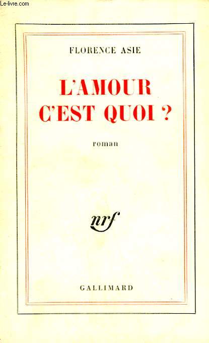 L'AMOUR C'EST QUOI ?