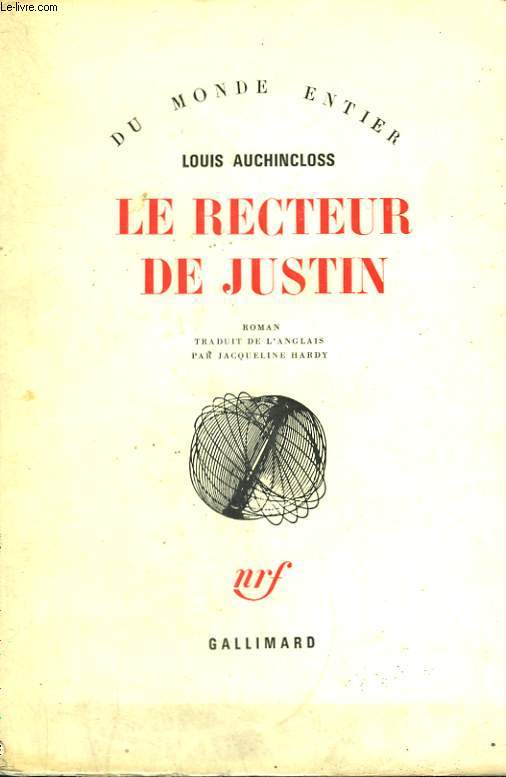 LE RECTEUR DE JUSTIN.