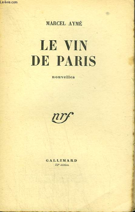 LE VIN DE PARIS.