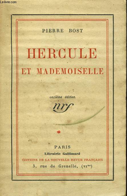 HERCULE ET MADEMOISELLE.