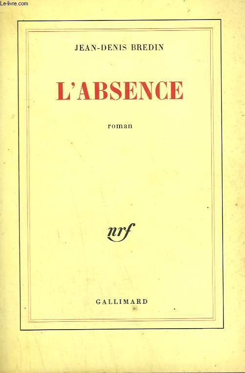 L'ABSENCE.