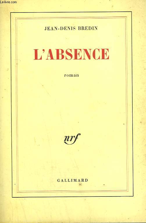 L'ABSENCE.