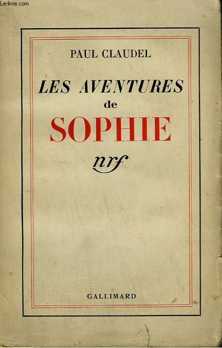 LES AVENTURES DE SOPHIE.