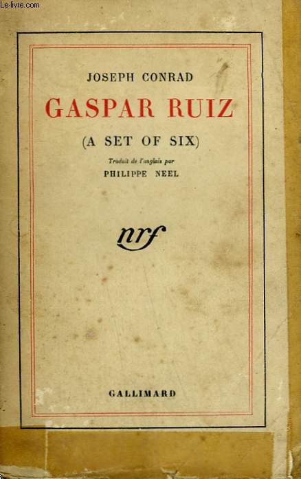 GASPAR RUIZ. ( A SET OF SIX ).