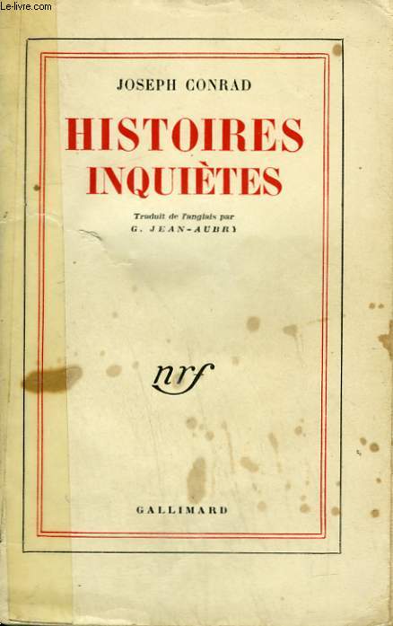 HISTOIRES INQUIETES.