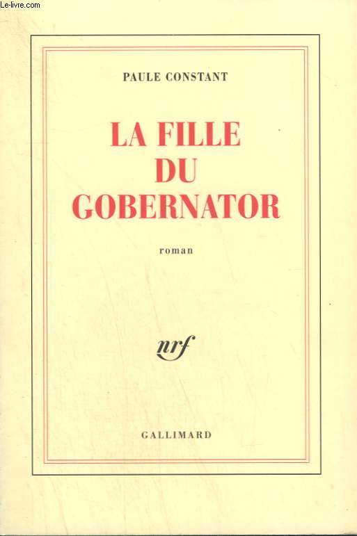LA FILLE DU GOBERNATOR.