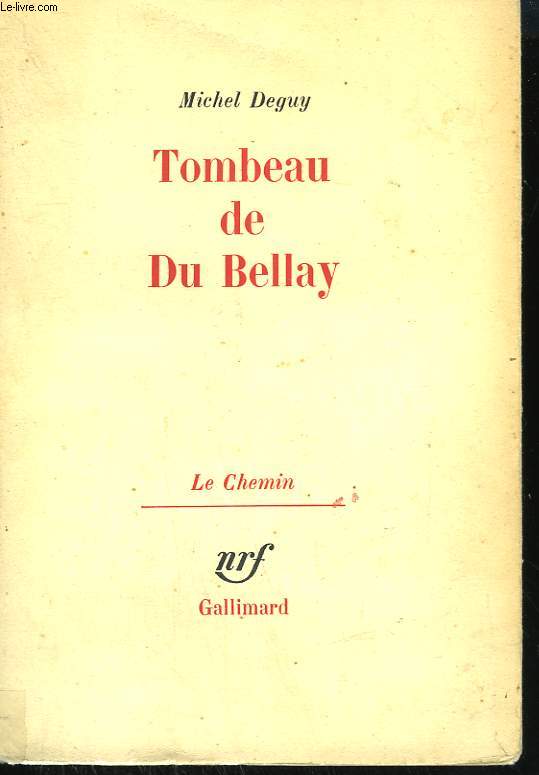 TOMBEAU DE DU BELLAY.