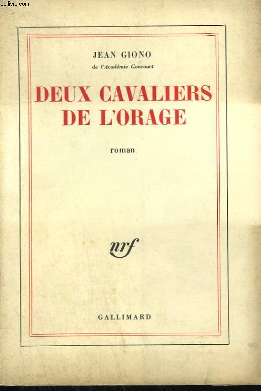 DEUX CAVALIERS DE L'ORAGE.