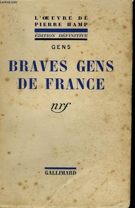 BRAVES GENS DE FRANCE