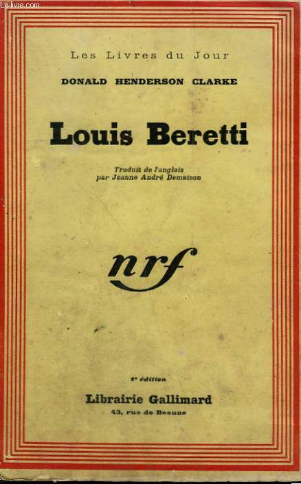LOUIS BERETTI.