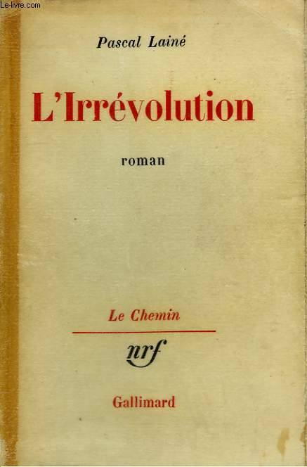 L'IRREVOLUTION.