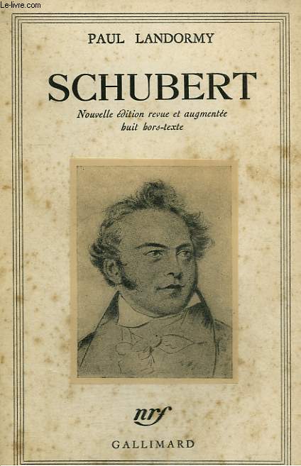 SCHUBERT. NOUVELLE EDITION REVUE ET AUGMENTEE.