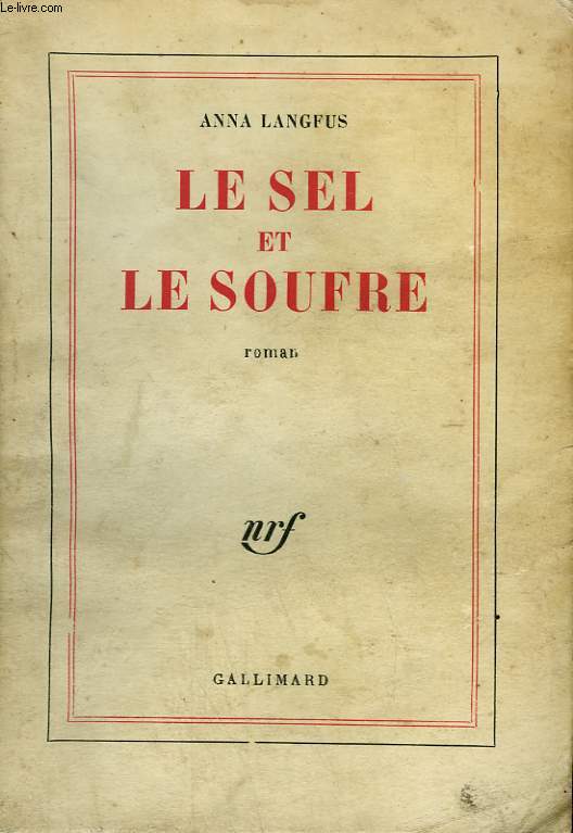 LE SEL ET LE SOUFFRE.