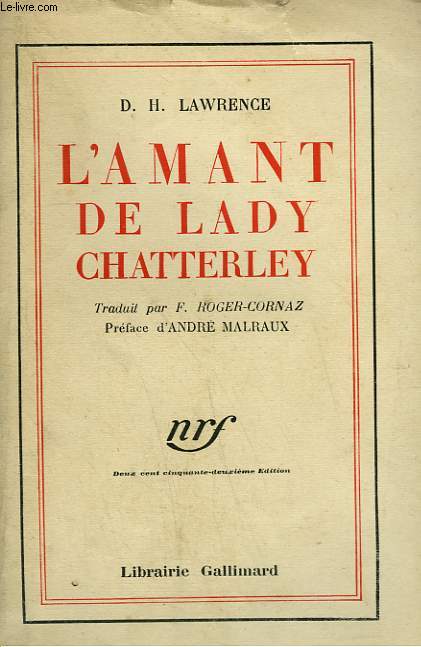 L'AMANT DE LADY CHATTERLEY.