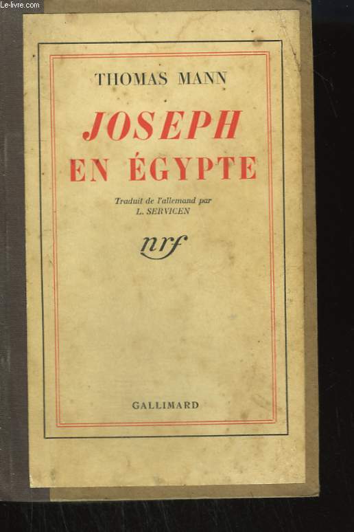 JOSEPH EN EGYPTE.