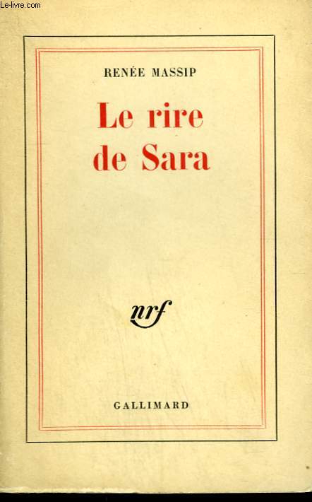 LE RIRE DE SARA.