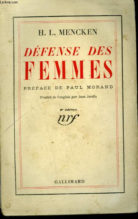 DEFENSE DES FEMMES. ( IN DEFENCE OF WOMEN ).