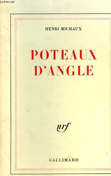 POTEAUX D'ANGLE.