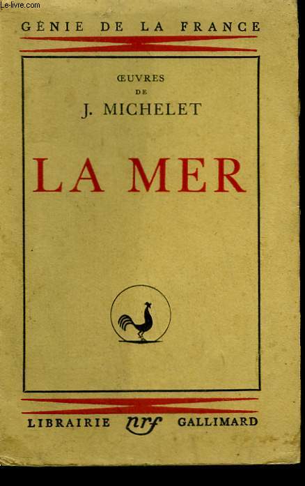 OEUVRES DE J. MICHELET. LA MER.