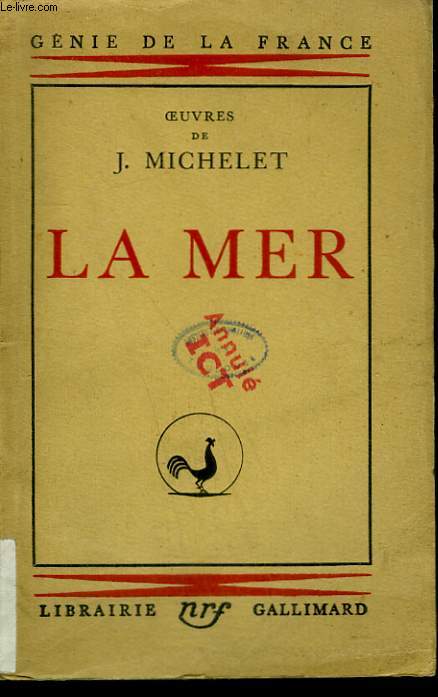 OEUVRES DE J. MICHELET. LA MER.