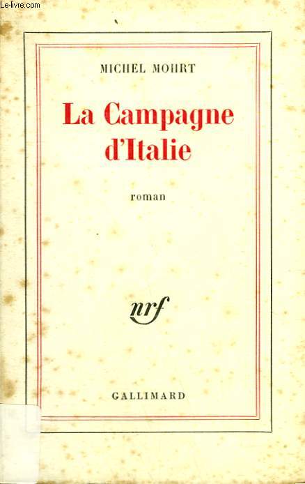 LA CAMPAGNE D'ITALIE.