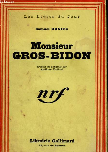 MONSIEUR GROS-BIDON.