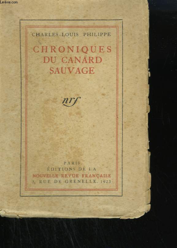 CHRONIQUES DU CANARD SAUVAGE.