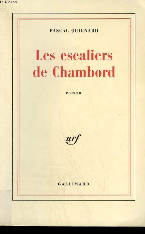 LES ESCALIERS DE CHAMBORD.