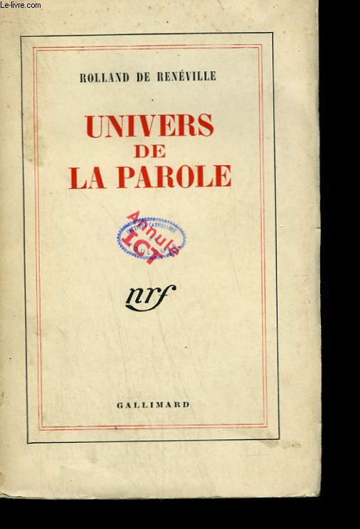 UNIVERS DE LA PAROLE.