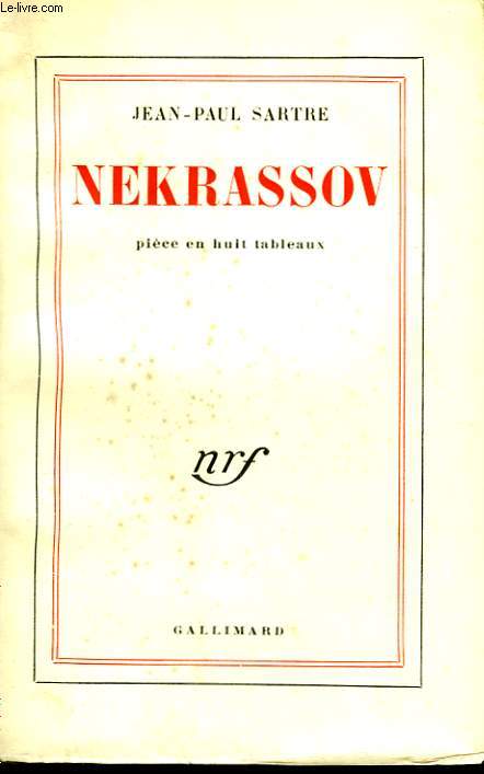 NEKRASSOV. PIECE EN HUIT TABLEAUX.