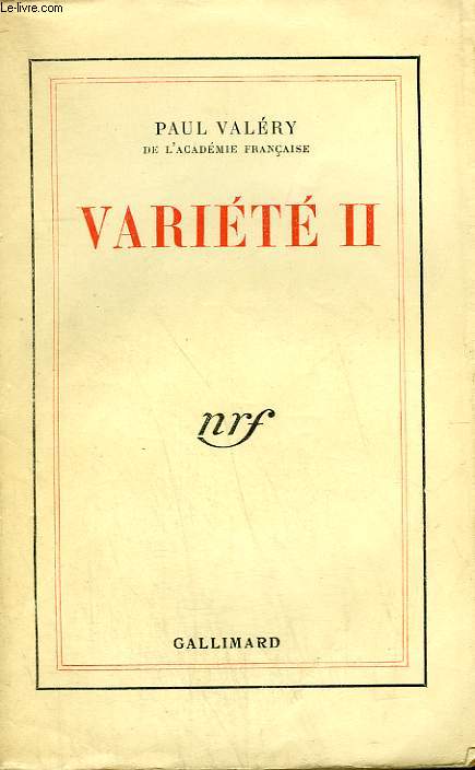VARIETE II.
