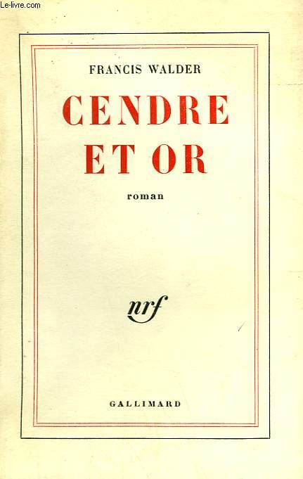 CENDRE ET OR.