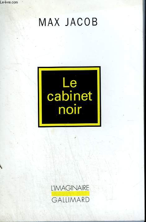 LE CABINET NOIR. LETTRES AVEC COMMENTAIRES.COLLECTION : L'IMAGINAIRE N° 5