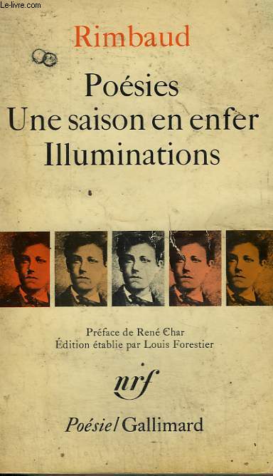 POESIES, UNE SAISON EN ENFER, ILLUMINATIONS. COLLECTION : POESIE.