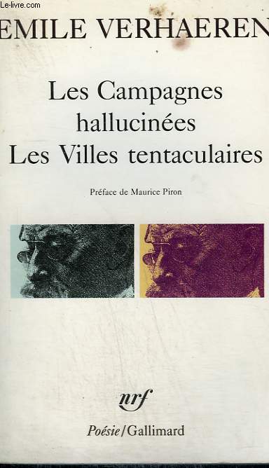 LES CAMPAGNES HALLUCINEES SUIVI DE LES VILLES TENTACULAIRES. COLLECTION : POESIE.