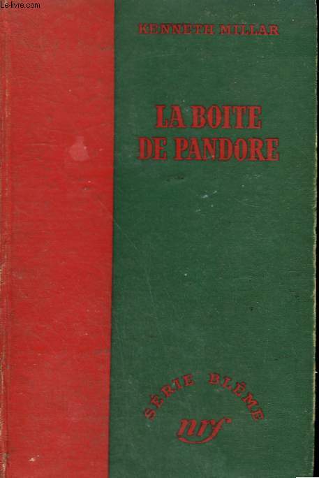 LA BOITE DE PANDORE. ( THE THREE ROADS ). COLLECTION SANS JAQUETTE. : SERIE BLEME N 14