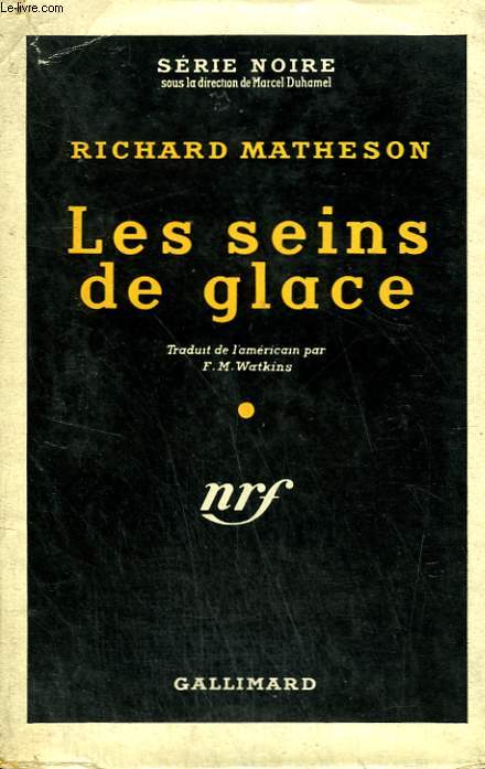 LES SEINS DE GLACE. ( SOMEONE IS BLEEDING ). COLLECTION : SERIE NOIRE AVEC JAQUETTE N 254