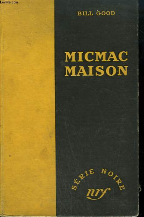 MICMAC MAISON. ( SENATOR'S NUDE). COLLECTION : SERIE NOIRE SANS JAQUETTE N 29