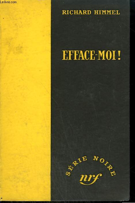 EFFACE-MOI ! ( TWO DEATHS MUST DIE). COLLECTION : SERIE NOIRE SANS JAQUETTE N 224