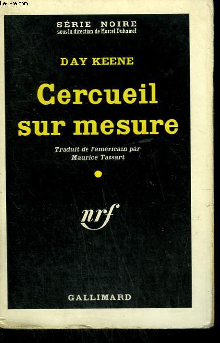 CERCUEIL SUR MESURE . ( IF THE COFFIN FITS ). COLLECTION : SERIE NOIRE N 608