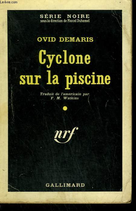 CYCLONE SUR LA PISCINE. ( THE ENFORCER ). COLLECTION : SERIE NOIRE N 662