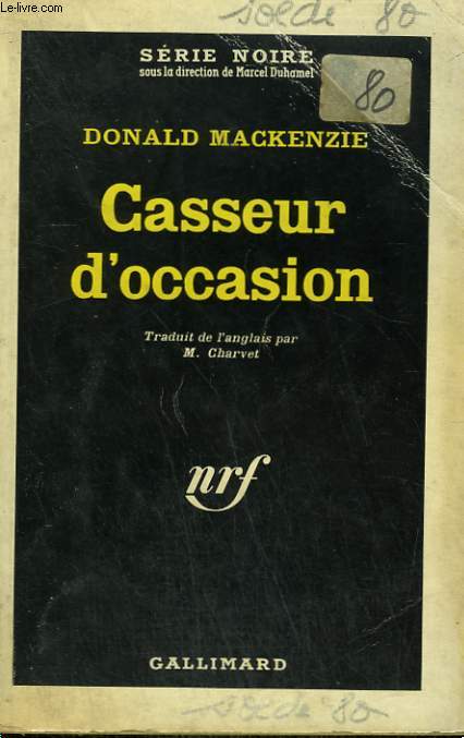 CASSEUR D'OCCASION. COLLECTION : SERIE NOIRE N 859