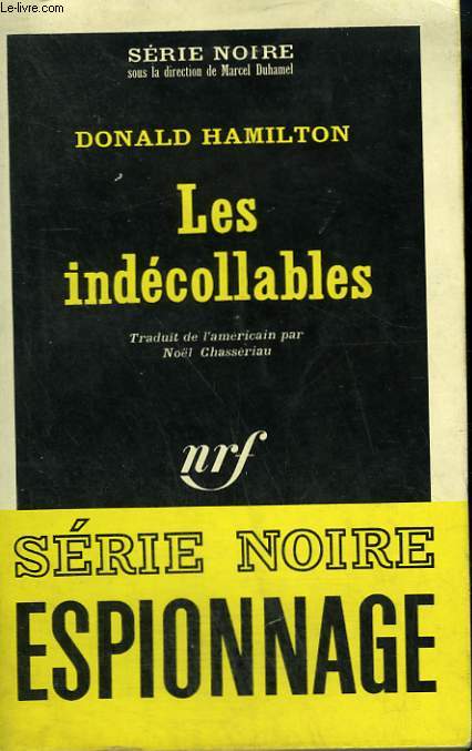 LES INDECOLLABLES. COLLECTION : SERIE NOIRE N 903