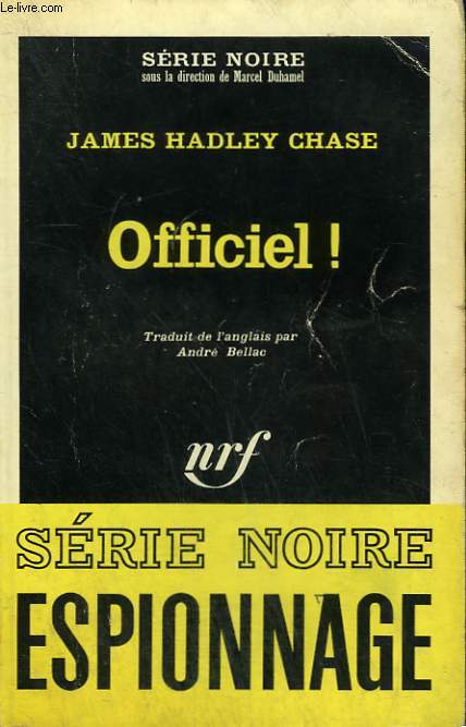 OFFICIEL ! COLLECTION : SERIE NOIRE N 918