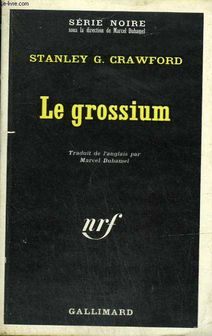 LE GROSSIUM. COLLECTION : SERIE NOIRE N 1275