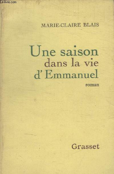 UNE SAISON DANS LA VIE DEMMANUEL.