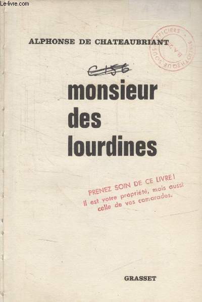 MONSIEUR DES LOURDINES.