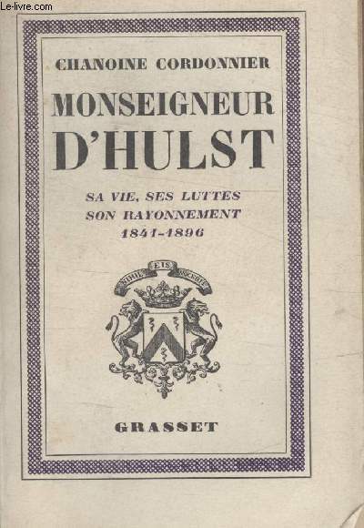 MONSEIGNEUR DHULST.