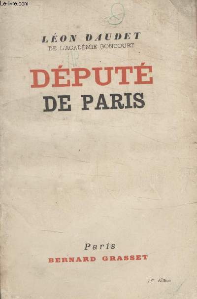 DEPUTE DE PARIS.