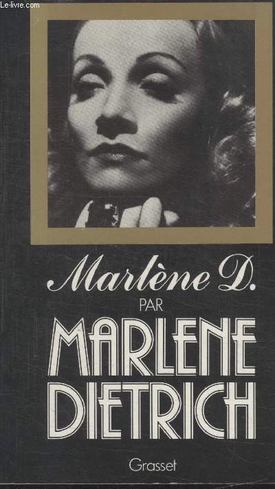 MARLENE DIETRICH.